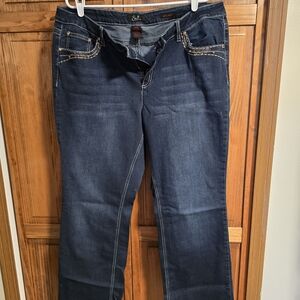 Earl Jeans Women's Deep Indigo Denim